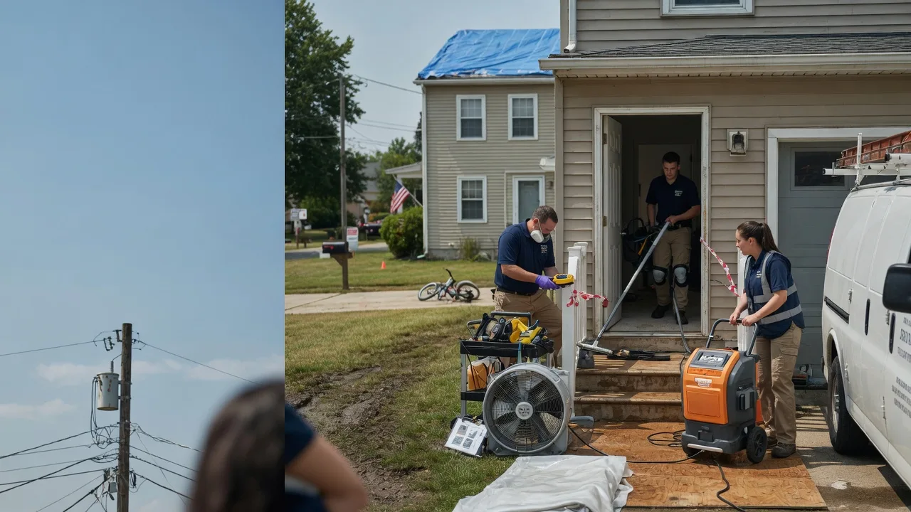 Water Damage Repair in Walnut Creek, OH near me
